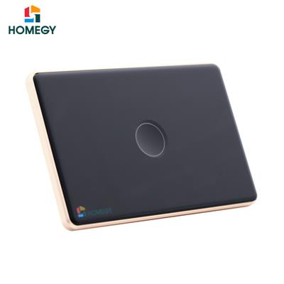Công tắc thông minh Homegy 1 nút công suất cao kính lõm (NL)